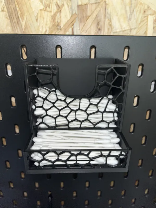 Q-tips dispenser Ikea Skadis