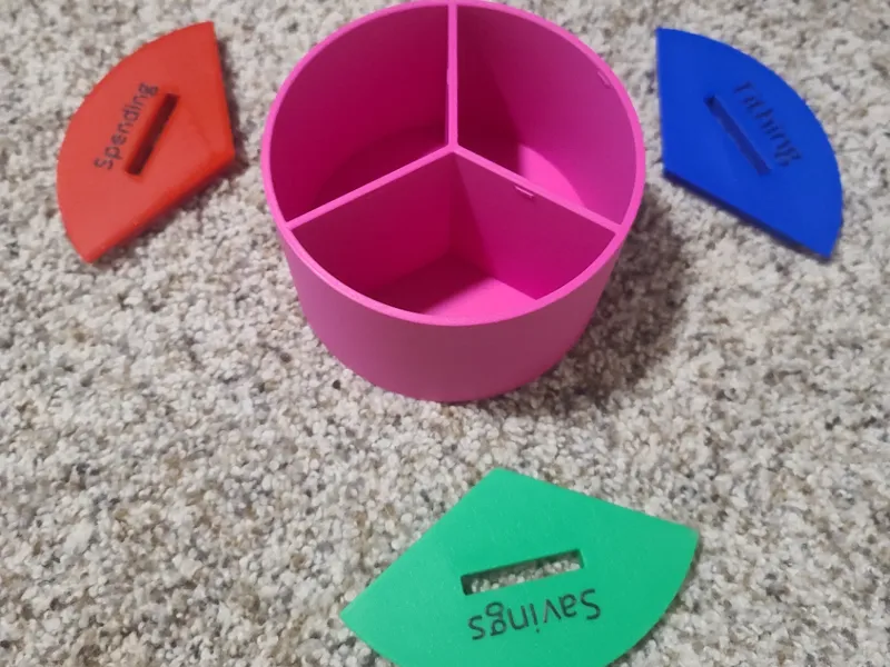 Kids 3-Way Spending Jar
