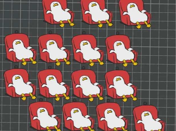 Geyou duck葛优躺鸭子