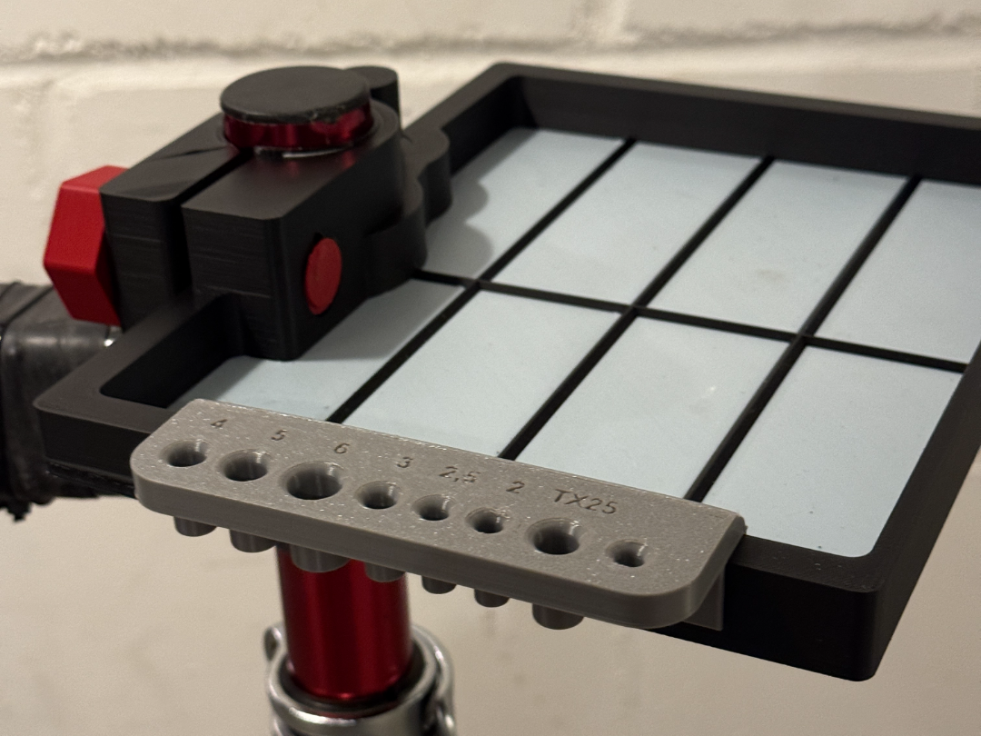 Tooltray side tool mount 3D model