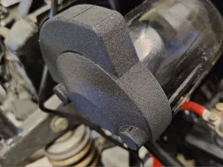 ATV winch terminal protector
