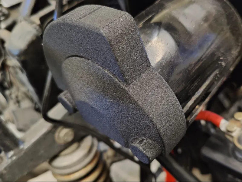 ATV winch terminal protector
