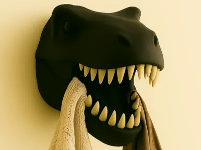 Dino Head Clothes Hanger