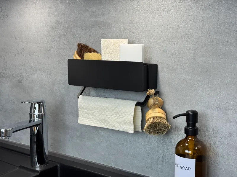 Spülbecken Organizer Wand 