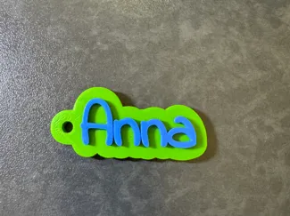 Keychain Anna - Portachiavi Anna
