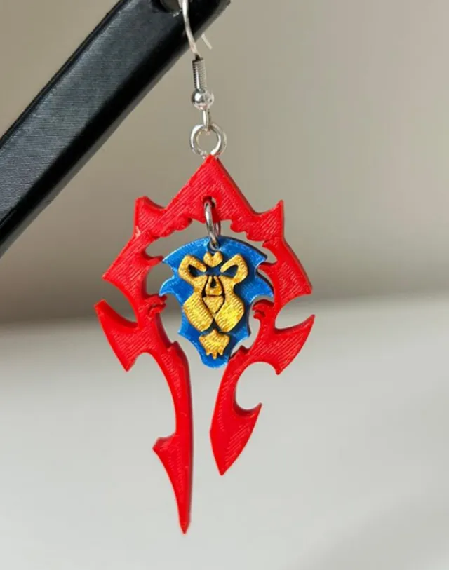 World of Warcraft | Alliance | Horde earrings