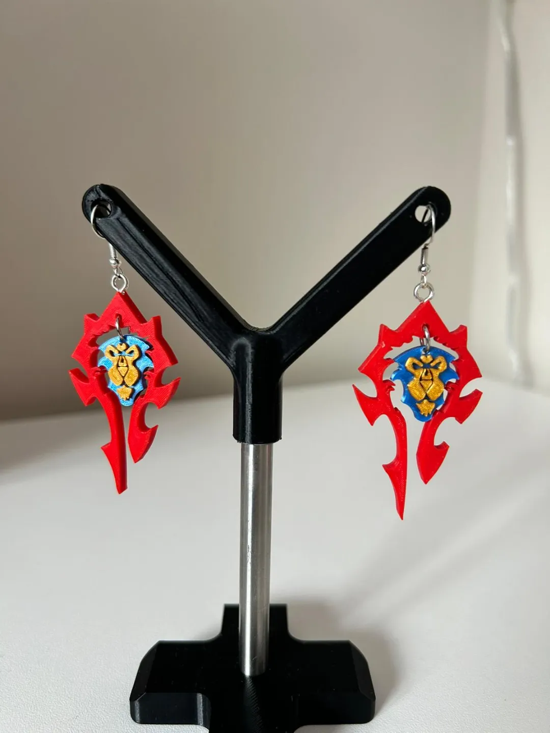 World of Warcraft | Alliance | Horde earrings view 2