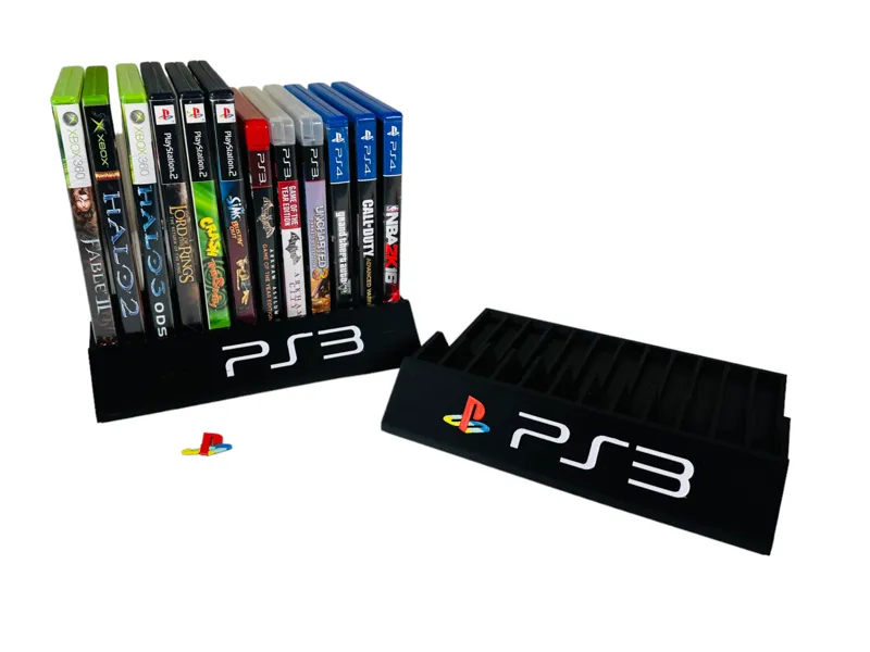 Playstation 3 (PS3) Video Game Holder - 12 Slot