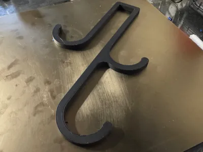 Thick and Thin 1inch Shower Door Large Hook
