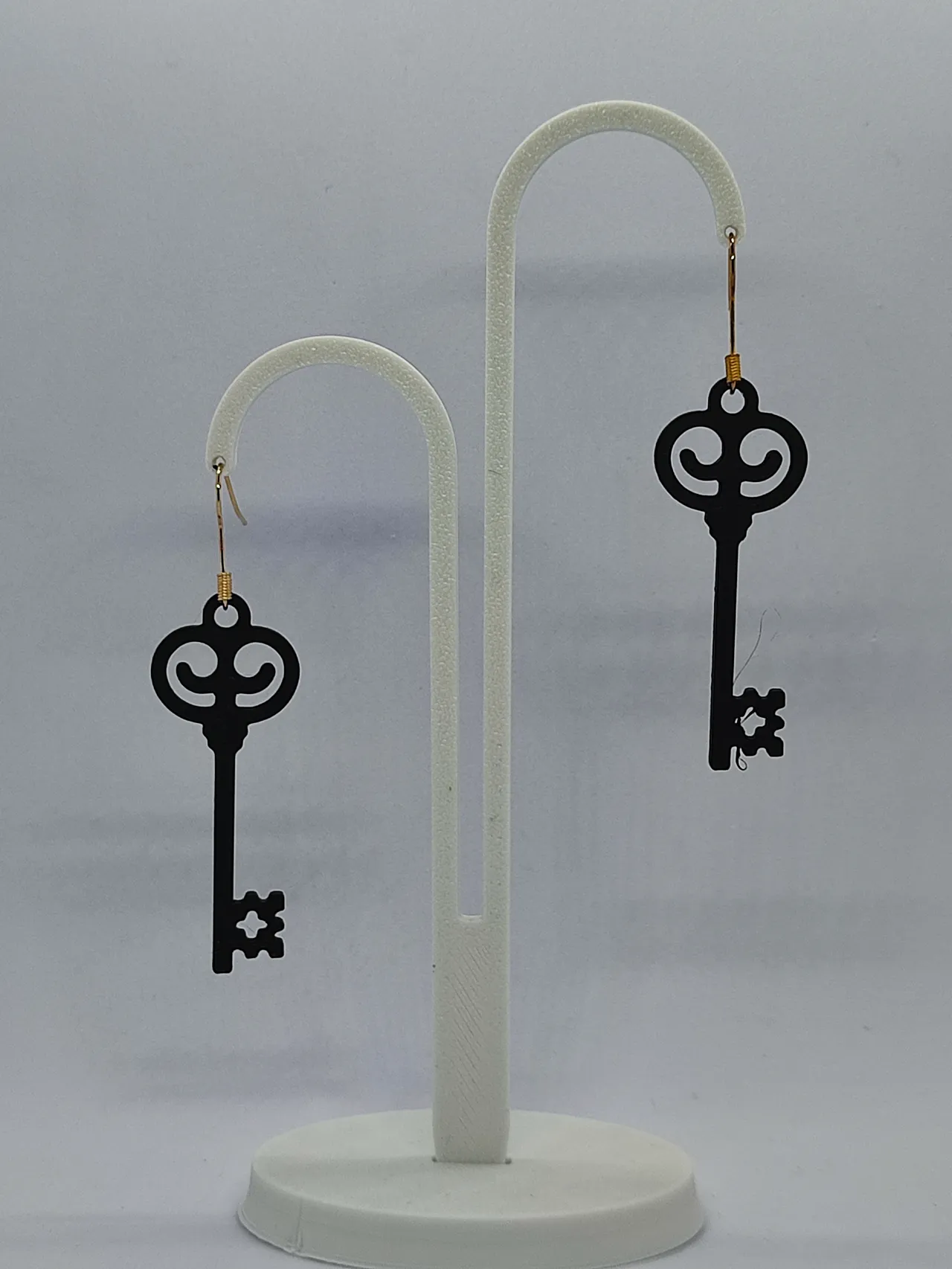 Aretes Llave del Tiempo view 3