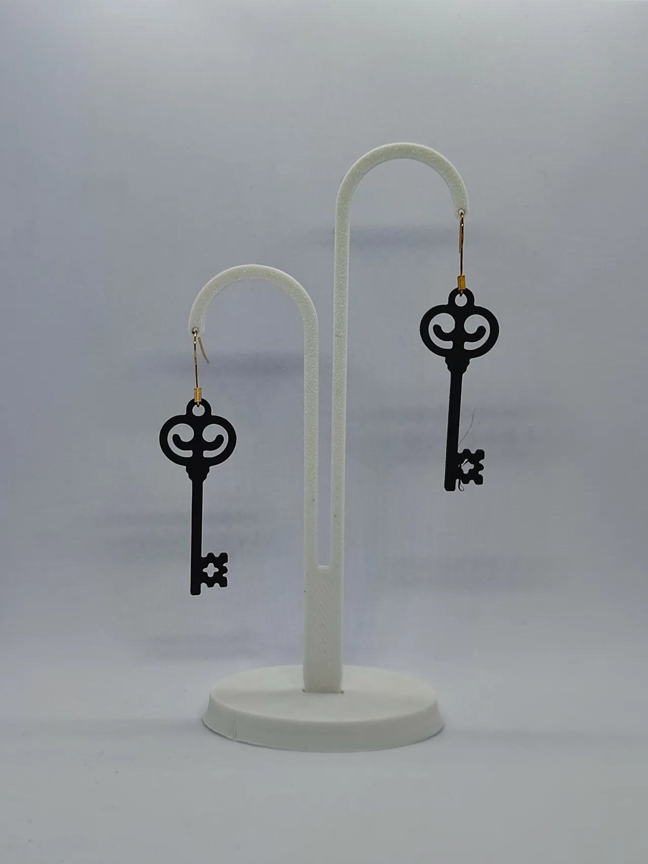 Aretes Llave del Tiempo view 2