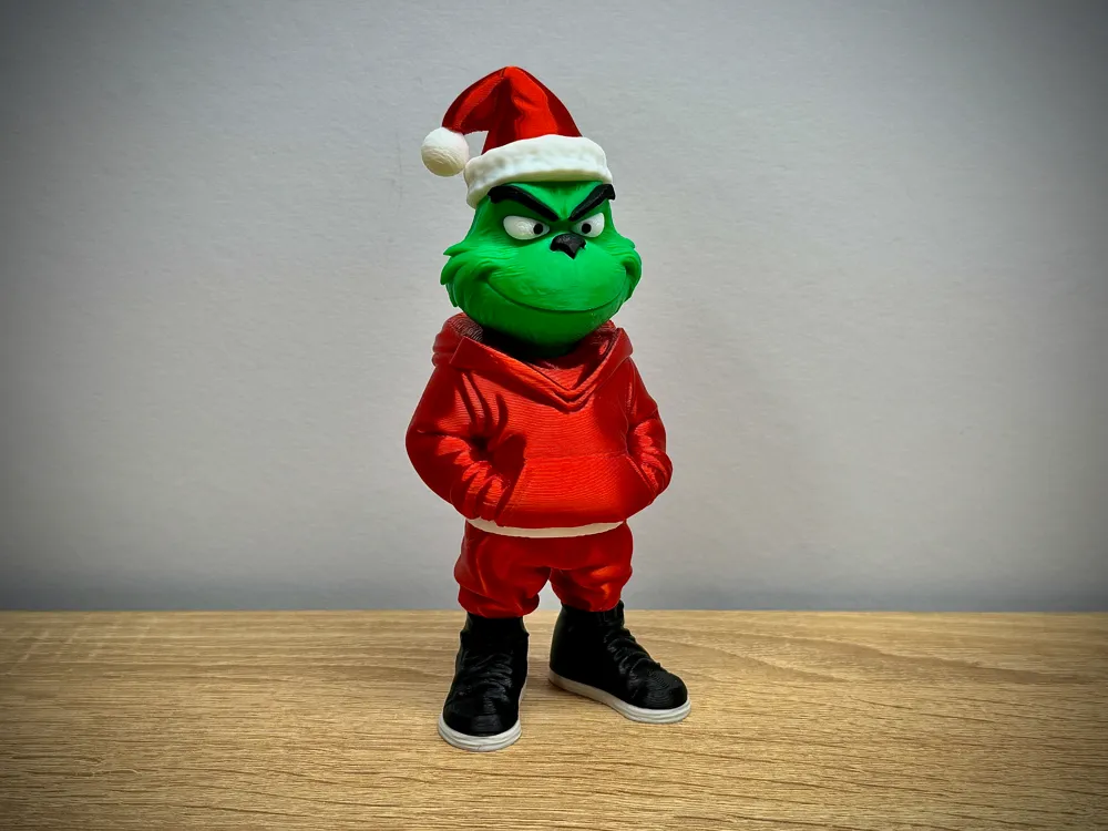 Dekoratif Urban Grinch Biblo Özel Tasarım Koleksiyonluk Süs