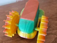 0.6mm nozzle, 0.3mm layer, 2 walls, 9% infill, 220C nozzle