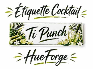 Ti Punch - Étiquette Cocktail