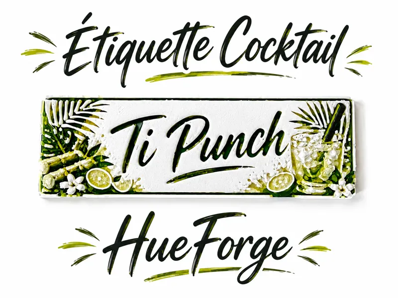 Ti Punch - Étiquette Cocktail