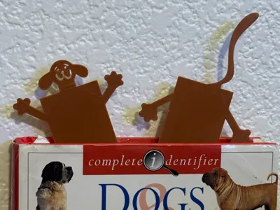 Dog Book Mark (Only 6g 19min)
