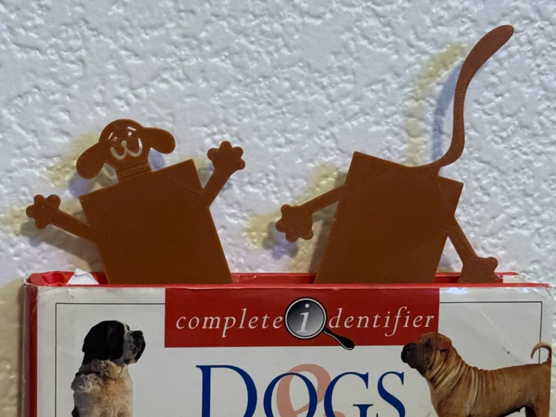 Dog Book Mark (Only 6g 19min)