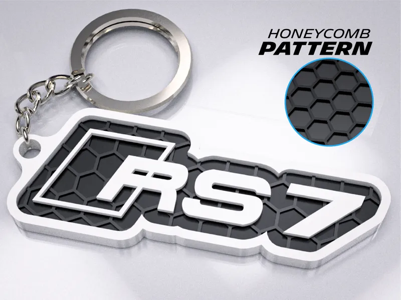 Audi RS7 Keychain