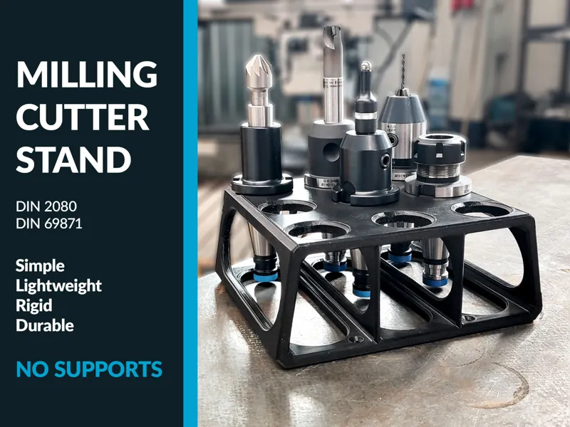 Milling cutter stand - SK40 / BT40 tool holder