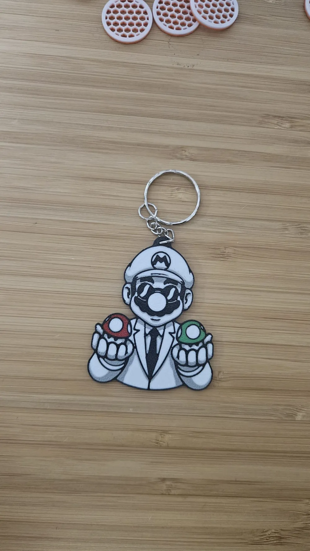 Matrix Keychain Super Mario Matrix Keychain - Free 3D Print Model - MakerWorld