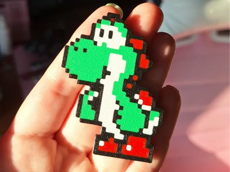 Yoshi keychain
