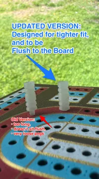 UPDATED Pegs (Tighter Fit)