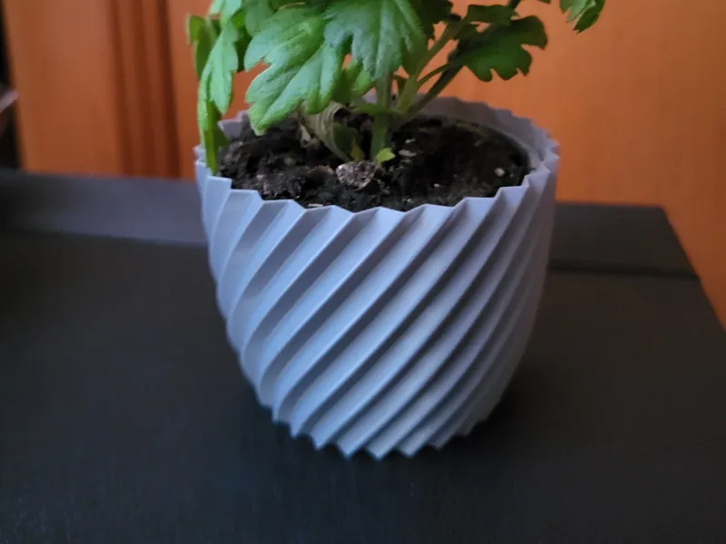 the lidl mini spiral vase   6cm