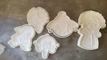 Cortador para modelado: Mexican Cookie Cutters — vista de referencia 3