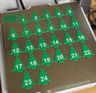 advent calendar numbers