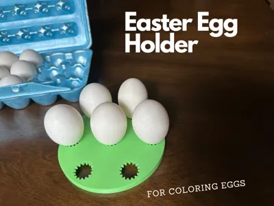 Easter Egg Holder - Drying Rack for coloring eggs