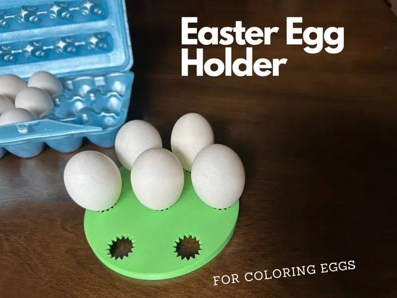 Easter Egg Holder - Drying Rack for coloring eggs