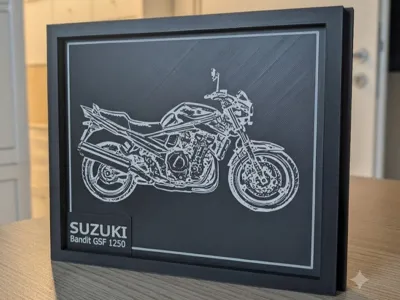 Moto Art - Suzuki Bandit GSF 1250