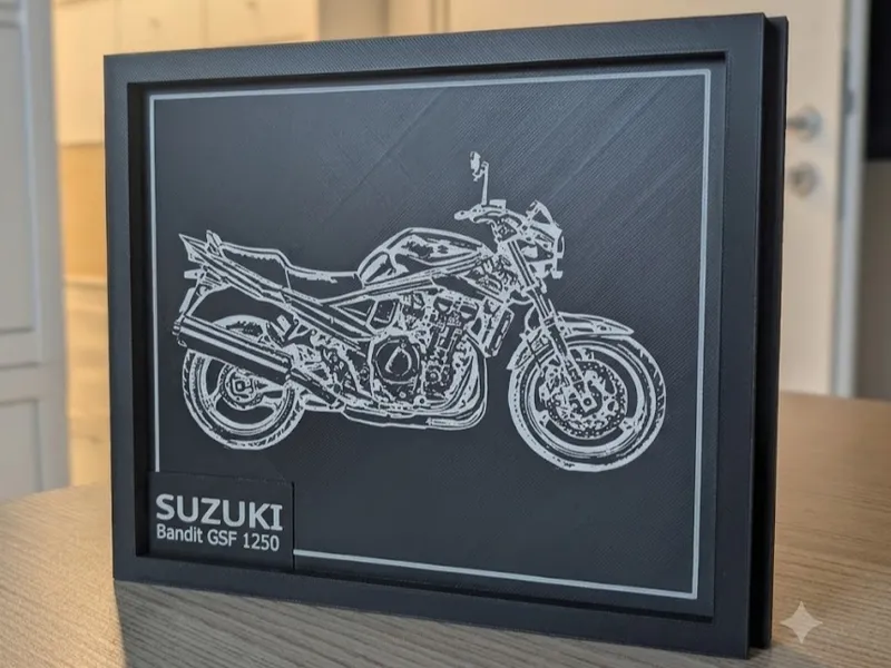 Moto Art - Suzuki Bandit GSF 1250