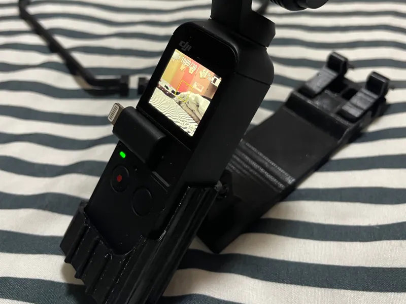 Osmo Pocket2-3第一视角改装挂脖套件+相机热靴