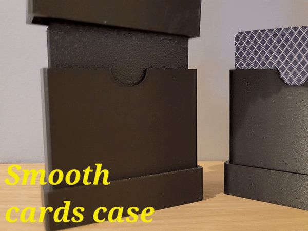 Smooth Cards Case/Box (Backpack proof)