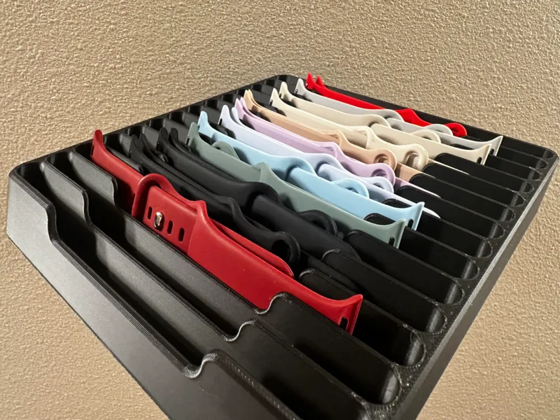 Apple Watch Band Holder Tray - XL Wide - 14 slots