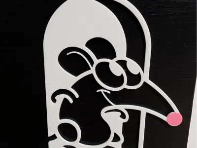 Topolino Mause Wall Art