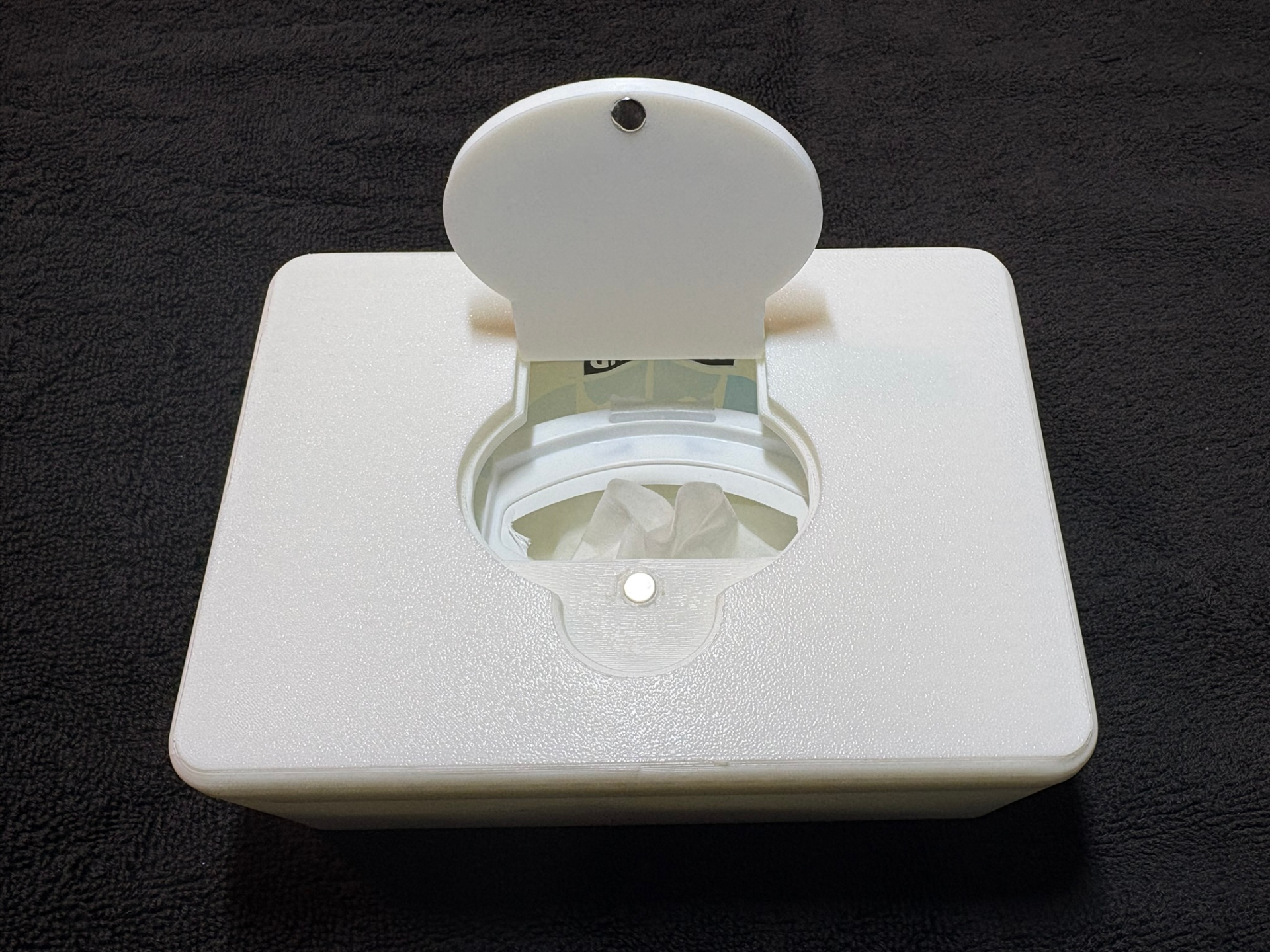 Flushable Wipe Dispenser