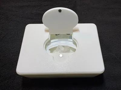 Flushable Wipe Dispenser