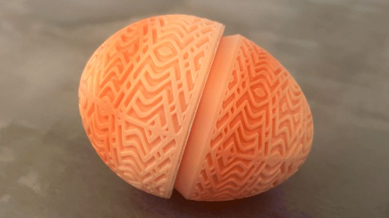 Egg Shaker and Stash Container - Secure Threads!