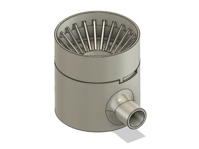 Rain water collector 125mm tube