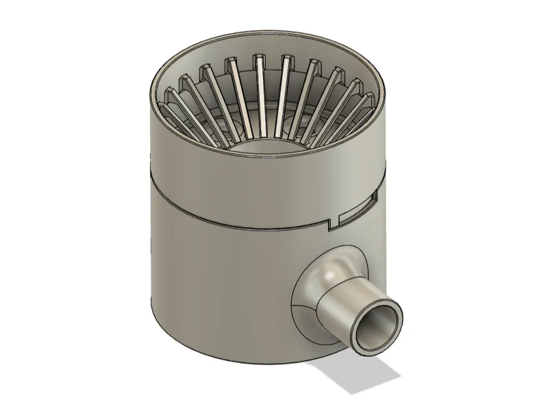 Rain water collector 125mm tube
