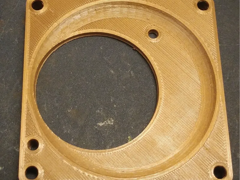 Ender 3 80mm Power Supply Fan Adapter