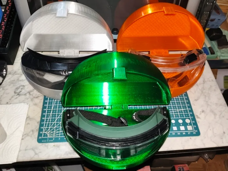 Funda gafas trabajo (pintor, fitosanitarios...)