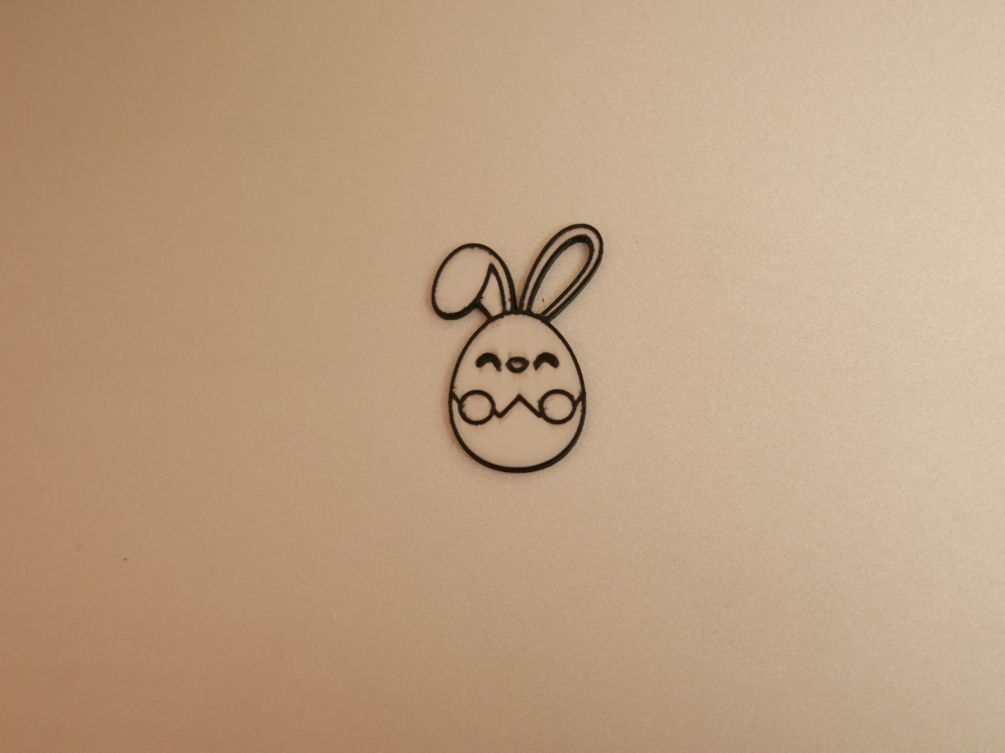 Bunny in a cracked egg