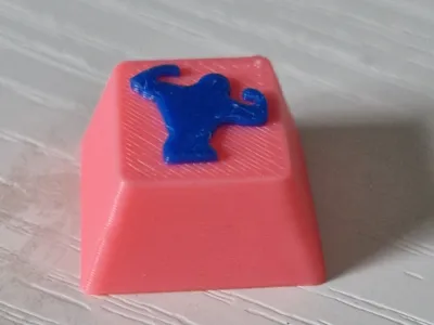 Swole keycap