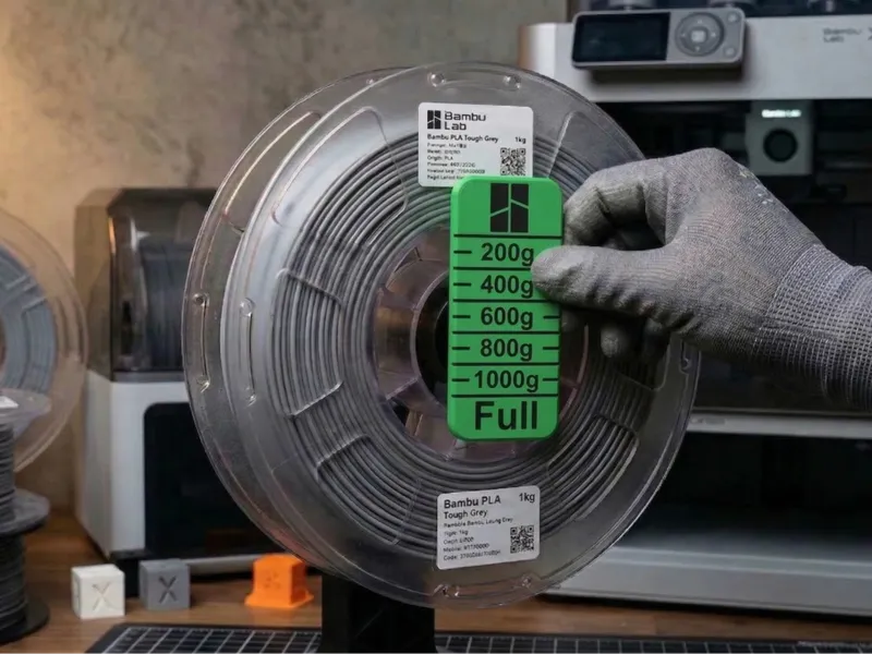 Thin Filament Measure Tool | Bambu Lab Logo
