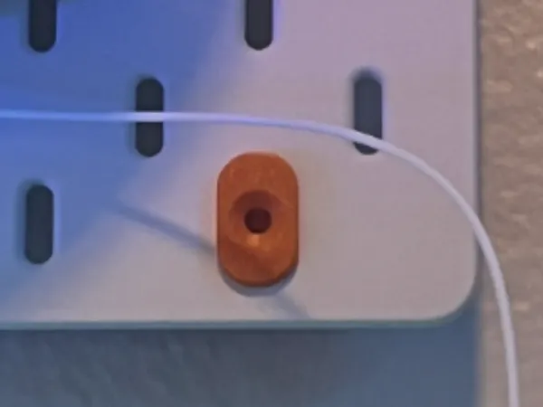 Adaptateur entretoise 30 mm pour fixation murale Ikea Skådis