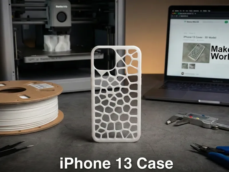 Case/Cover iPhone 13 Voronoi