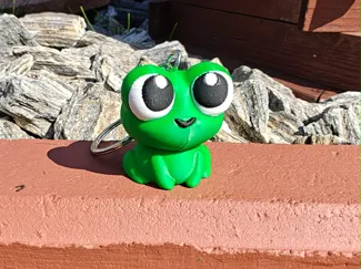 Frog keychain